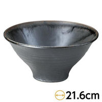 金正陶器 メタルエッジ21.5cmボール 28-318-088-a 1個（直送品）