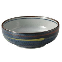 金正陶器 三色ライン7.0ボール 28-318-238-o 1個（直送品）