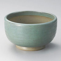 金正陶器 織部水車腰張5.5丼 28-321-128-mi 1個（直送品）