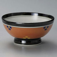 金正陶器 赤巻小花6.0高浜丼 28-322-018-te 1個（直送品）