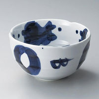 金正陶器 呉須遊び三ッ山大丼 28-322-168-o 1個（直送品）