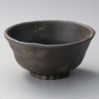 金正陶器 炭化土変型6.0丼 28-322-128-yu 1個（直送品）