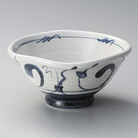 金正陶器 五角タコ唐草6.5丼 28-323-038-to 1個（直送品）