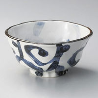 金正陶器 タコ唐草変型5.5丼 28-322-228-yu 1個（直送品）