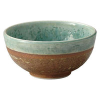 金正陶器 トルコ釉石目5.5深ボール 28-323-108-te 1セット(3個)（直送品）