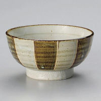 金正陶器 錆十草6.0高台丼 28-323-208-ho 1個（直送品）