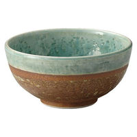 金正陶器 トルコ釉石目6.0深ボール 28-323-098-te 1個（直送品）