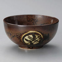 金正陶器 錆丸紋6.0深口丼 28-323-308-to 1個（直送品）