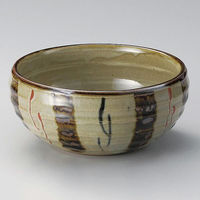 金正陶器 益子錆十草6.0深ボール 28-324-088-yu 1個（直送品）