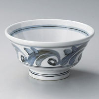 金正陶器 染唐草5.5尻張丼 28-325-028-yu 1セット(3個)（直送品）