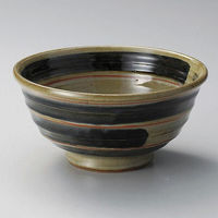 金正陶器 唐津呉須刷毛6.0深丼 28-324-288-yu 1セット(3個)（直送品）