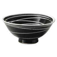 金正陶器 天目潮騒 反6.5丼 28-325-138-i 1セット(3個)（直送品）