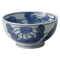 金正陶器 手描き花扇5.5京丼 28-325-218-te 1セット(3個)（直送品）