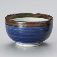 金正陶器 渕錆呉須巻腰張5.5丼 28-328-108-te 1個（直送品）