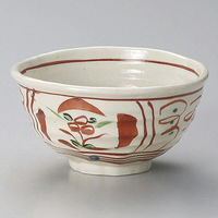 金正陶器 黄釉間取花変型5.5丼 28-329-328-yu 1個（直送品）