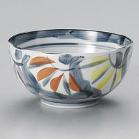 金正陶器 三色菊5.0深ボール 28-329-308-te 1個（直送品）