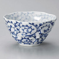 金正陶器 手描タコ唐草4.5丼 28-328-338-yu 1個（直送品）