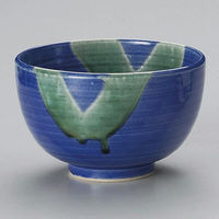 金正陶器 深海オリベ夏目4.8丼 28-330-118-mi 1個（直送品）