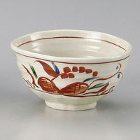 金正陶器 赤絵万暦変型丼 大 28-330-168-ne 1個（直送品）