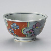 金正陶器 赤ネジ梅反5.5種丼 28-330-178-te 1個（直送品）