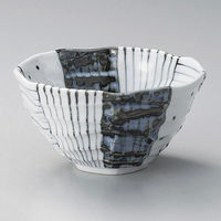 金正陶器 唐呉須面取八角小丼 28-330-388-to 1セット(3個)（直送品）