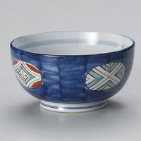 金正陶器 染錦菱紋5.0多用丼 28-330-278-mi 1個（直送品）