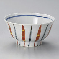 金正陶器 水玉十草5.0深口丼 28-332-088-te 1セット(3個)（直送品）