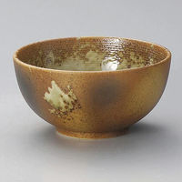 金正陶器 南蛮墨吹4.5深ボール 28-331-288-te 1セット(3個)（直送品）