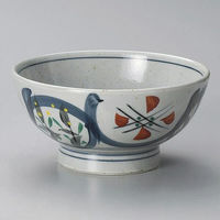 金正陶器 赤益子丸紋5.5高浜丼 28-331-298-te 1セット(3個)（直送品）