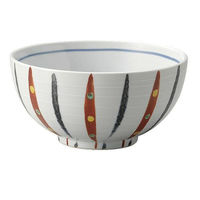 金正陶器 水玉十草5.0深ボール 28-332-208-te 1セット(3個)（直送品）