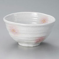 金正陶器 淡雪ピンク吹小花4.5丼 28-332-338-mi 1セット(3個)（直送品）