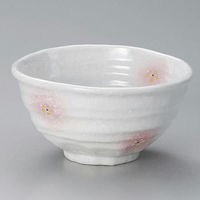 金正陶器 淡雪ピンク吹小花5.5丼 28-332-328-mi 1個（直送品）