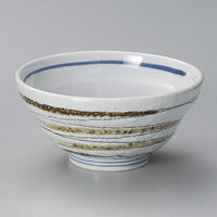 金正陶器 錆流水5.0丼 28-332-528-yu 1セット(3個)（直送品）