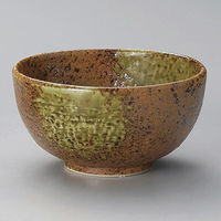 金正陶器 信楽オリベ吹4.0深ボール 28-332-408-tu 1セット(6個)（直送品）