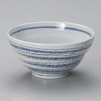 金正陶器 藍流水5.0丼 28-332-548-yu 1セット(3個)（直送品）