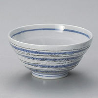 金正陶器 藍流水5.5丼 28-332-538-yu 1セット(3個)（直送品）