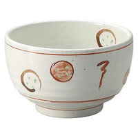 金正陶器 粉引丸紋5.0多用丼 28-333-078-te 1セット(3個)（直送品）