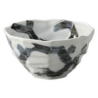 金正陶器 染付タコ唐草ケズリ八角小丼 28-333-158-mi 1セット(3個)（直送品）