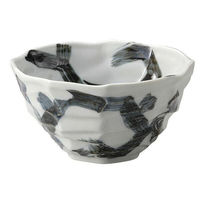 金正陶器 タコ唐草八角大丼 28-333-148-mi 1セット(3個)（直送品）