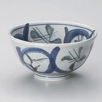 金正陶器 益子丸紋反5.8丼 28-333-198-yu 1セット(3個)（直送品）