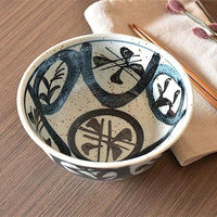 金正陶器 益子丸紋反5.3丼 28-333-208-yu 1セット(3個)（直送品）