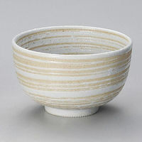 金正陶器 志野刷毛目夏目4.0多用丼 28-334-388-mi 1セット(6個)（直送品）