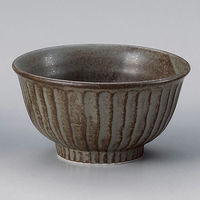 金正陶器 渋谷緑結晶しのぎ5.0丼 28-335-038-te 1セット(6個)（直送品）