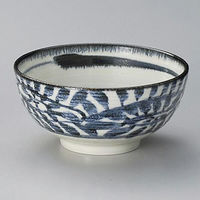 金正陶器 藍染唐草石目5.0丼 28-334-458-a 1セット(3個)（直送品）