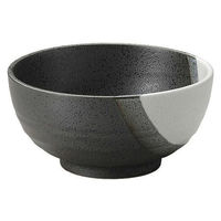 金正陶器 天目塗り分け5.0丼 28-335-388-a 1セット(3個)（直送品）