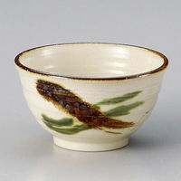 金正陶器 弥七田織部55反り丼 28-335-448-mi 1セット(3個)（直送品）