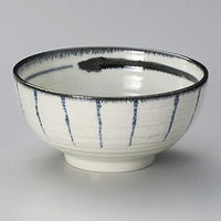 金正陶器 藍十草砂目5.8丸丼 28-335-068-to 1セット(3個)（直送品）