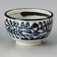 金正陶器 藍染唐草5.0多用丼 28-335-498-a 1セット(3個)（直送品）