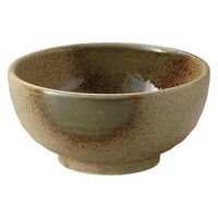 金正陶器 伊賀織部吹4.0丼 28-336-078-ta 1セット(6個)（直送品）