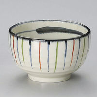 金正陶器 呉須三色十草5.0多用丼 28-335-108-o 1セット(3個)（直送品）